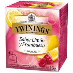 Twinings Infusión Sabor Limón y Frambuesa 