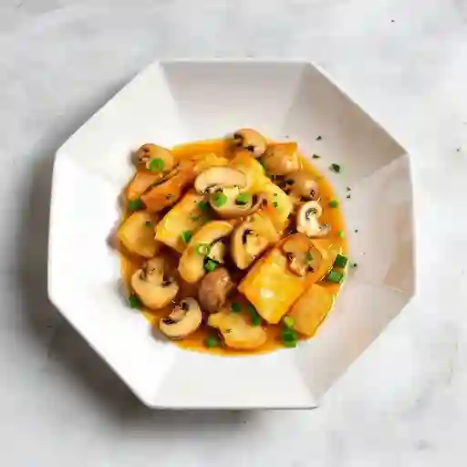 Congrio con Champigñon