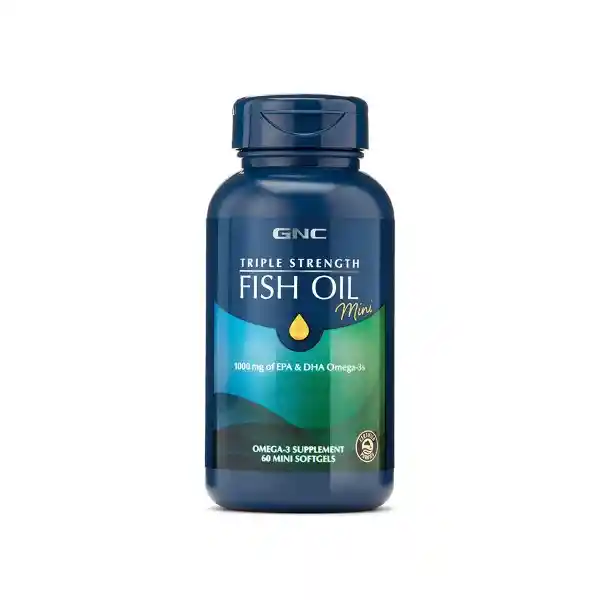 Gnc Aceite Pescado Triple Concentración Frasco