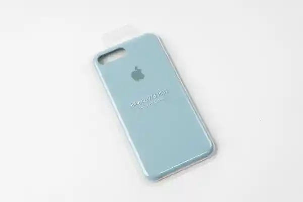 Silicone Case Verde Agua Para iPhone 7p/8 Plus