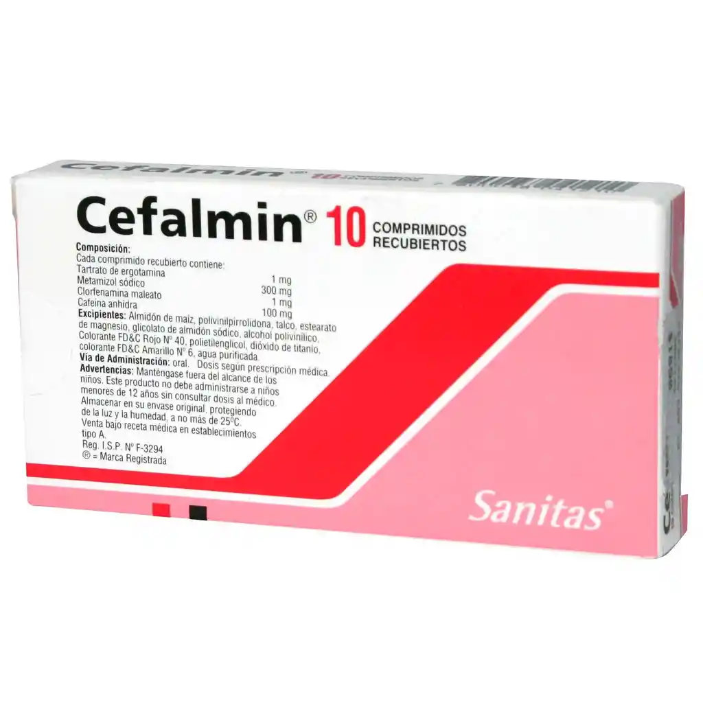 Cefalmin (1 mg / 300 mg / 1 mg)