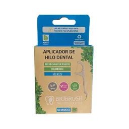 Biobrush Aplicador de Hilo Dental Biodegradable