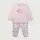 Pijama de Niña Rosado Talla 4A Opaline