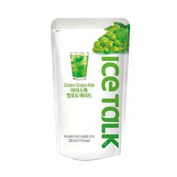 Ice Talk Jugo Uva Verde