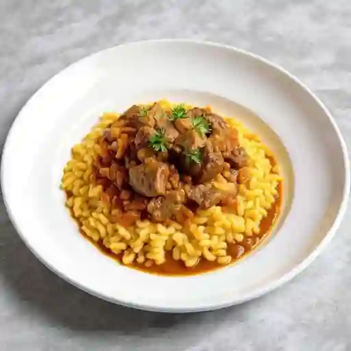 Risotto a la Huancaína Montado