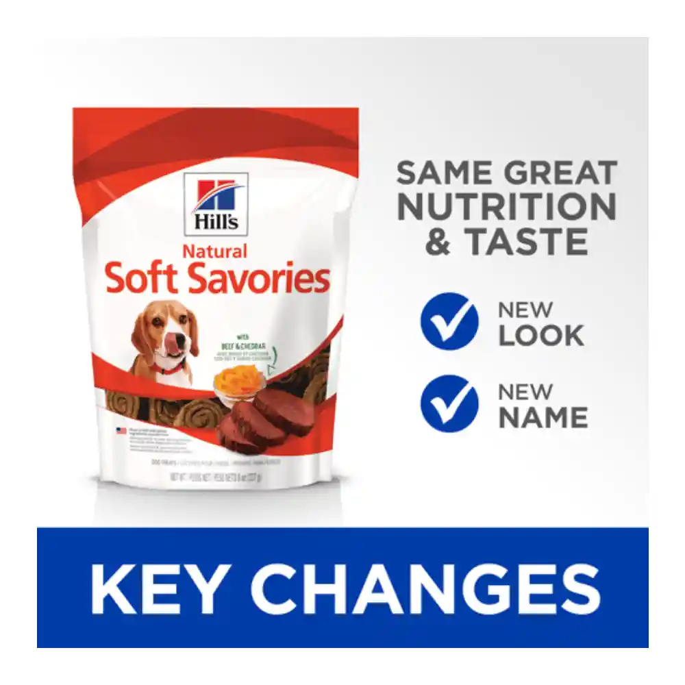 Hills Snack para Perros Soft Savories Sabor a Carne y Queso