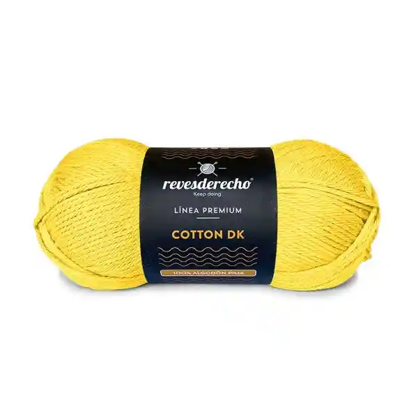 Cotton Dk - Amarillo Pastel 0034 100 Grs.