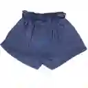 Short Bebé Niña Azul Pillín Talla 4 A