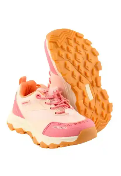 Zapatillas Outdoor Baja Andante Niña Rosado 22 866 Ficcus