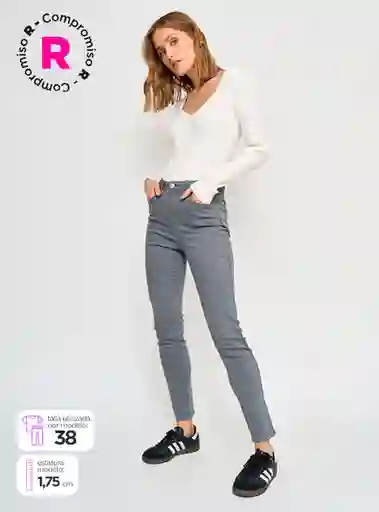 Jeans Mujer Marquis Skinny Algodón Talla 42