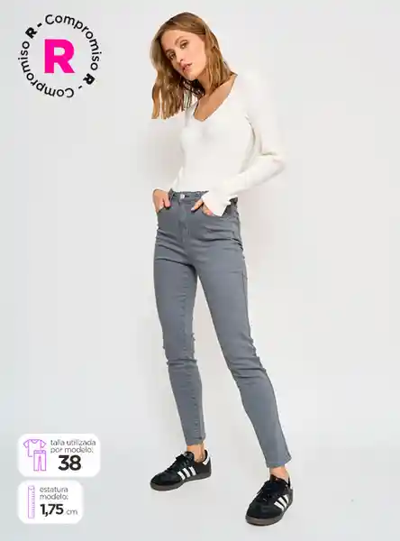 Jeans Mujer Marquis Skinny Algodón Talla 42