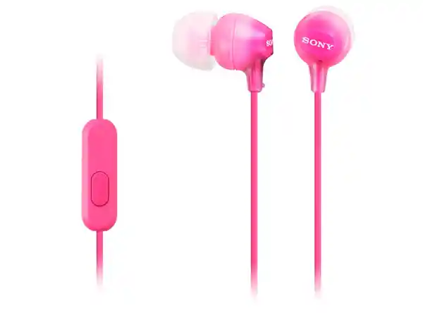 Sony Audifonos Rosado MDR-EX15AP