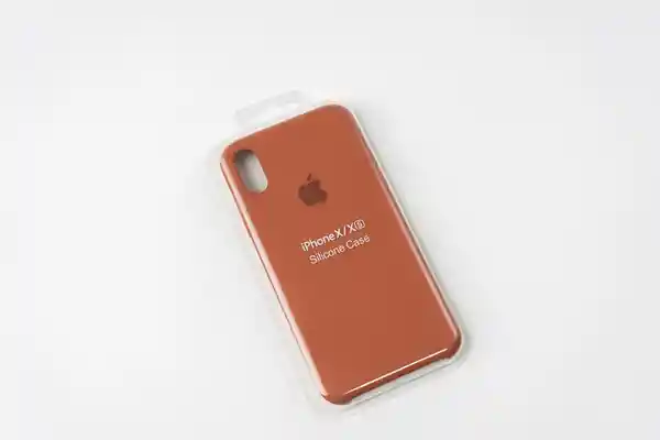 Silicone Case Rojo Para iPhone X/XS