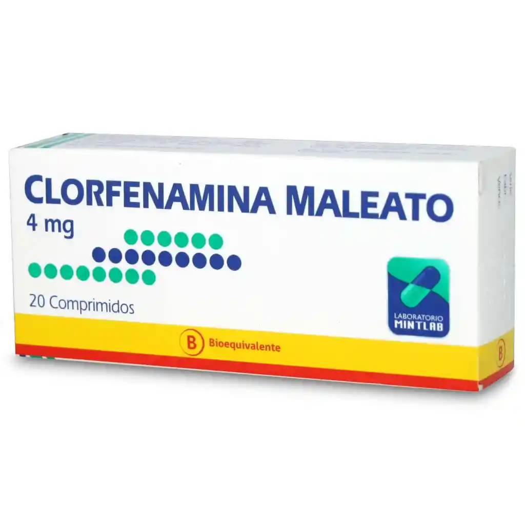 Laboratorio Chile Clorfenamina Maleato (4 mg)