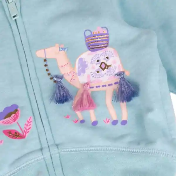 Conjunto Buzo Bebe Niña Verde Pillin 3 a