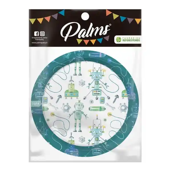 Palms Set Plato Robots