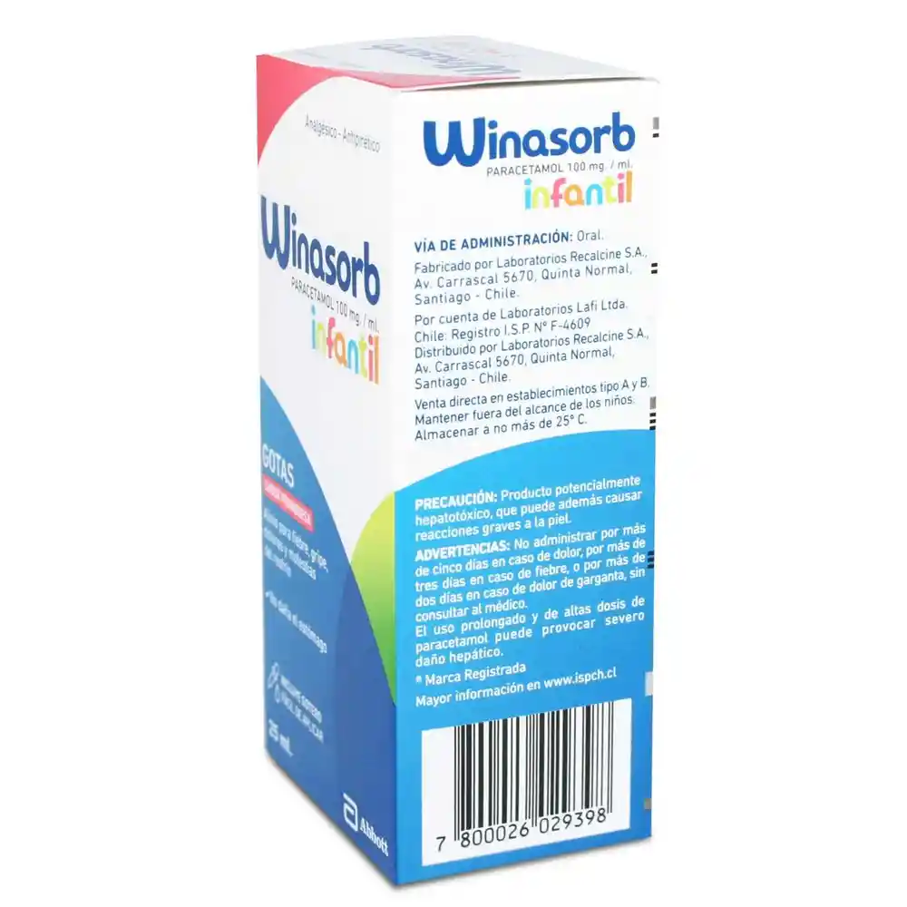 Paracetamol Winasorb(100 Mg)