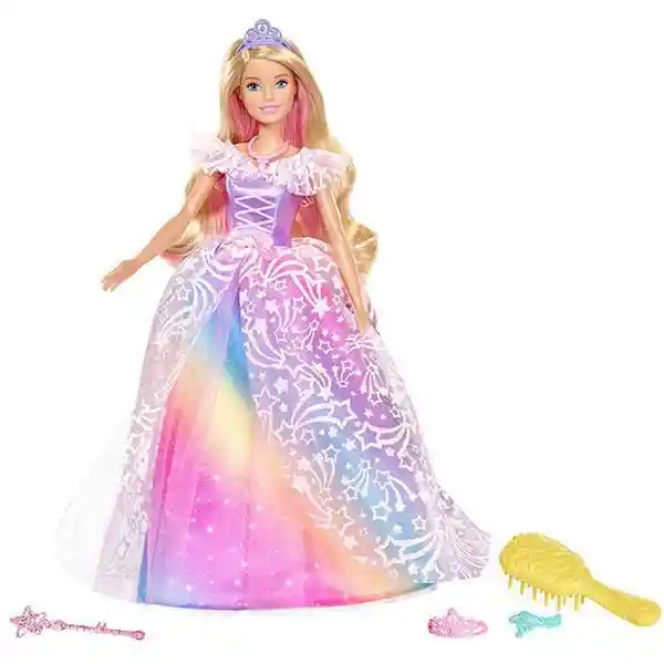 Barbie Muñeca Princesa Vestido Brillante