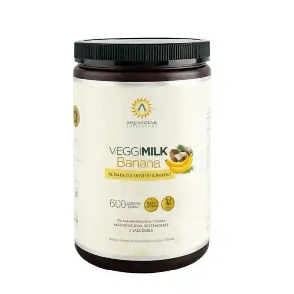 Veggimilk Aquasolar De Banana En Polvo