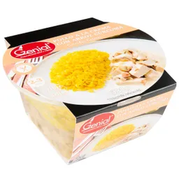 Genial Pollo a la Crema Con Arroz