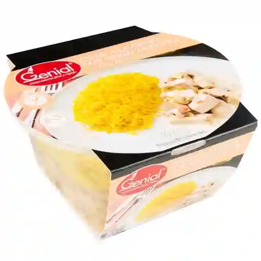 Genial Pollo a la Crema Con Arroz
