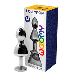 Wooomy Plug Anal Metálico Lollypop