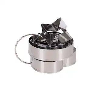 Set de Cortadores de Galletas de Metal