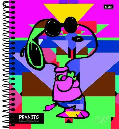 Artel Cuaderno Peanuts Diseños Surtidos 120 Hojas