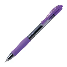 Pilot Bolígrafo Roller G-2 Morado