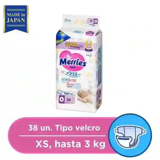 Pañal Desechables Merries Talla XS