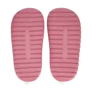 Pantuflas Acolchadas Con Diseño Rojo 37/38