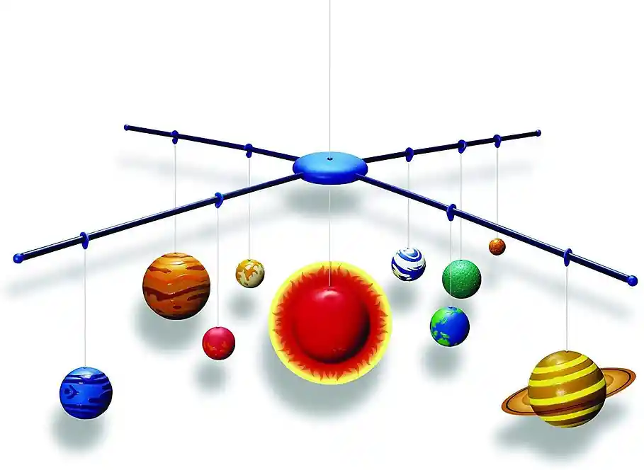 Sistema Solar 3D Con Brillo En Oscuridad - 4M