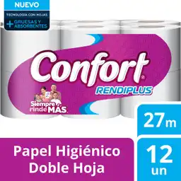 Confort Papel Higiénico Rendiplus