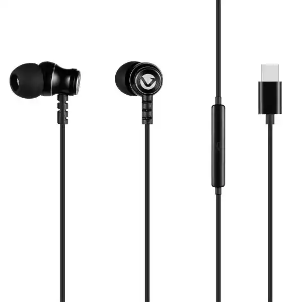 Volkano Audífonos Tipo-C Serie Prism 2.0 Negro