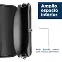 Billetera de Hombro Rectangular Con Twist Lock Miniso