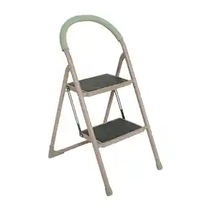 Escalera Plegable Metal 2 Peldaños 39.5 x 54 x 81 cm