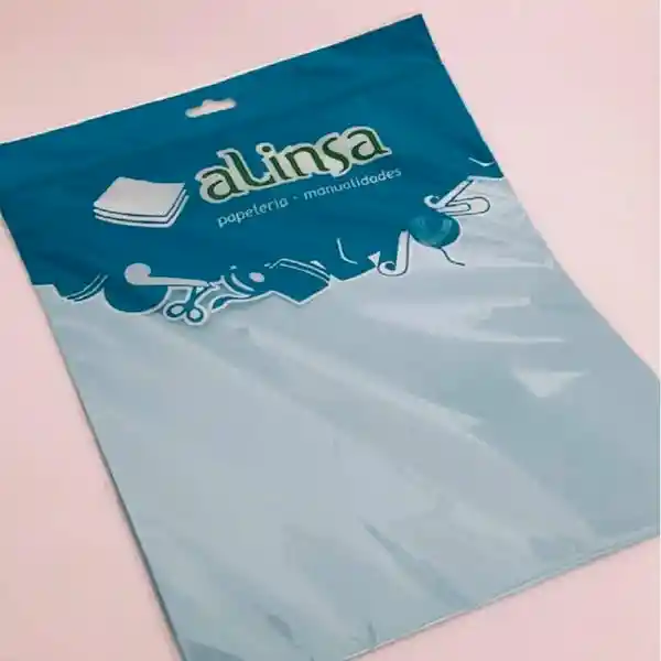 Alinsa Papel Spice Color Celeste Carta