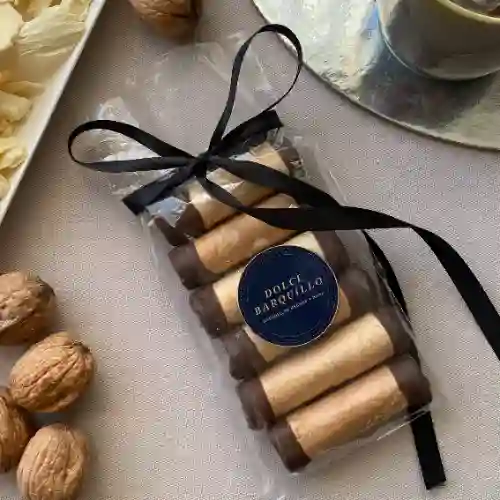 Minibarquillos Rellenos de Manjar, 5 U