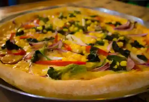Pizza con Vegetales