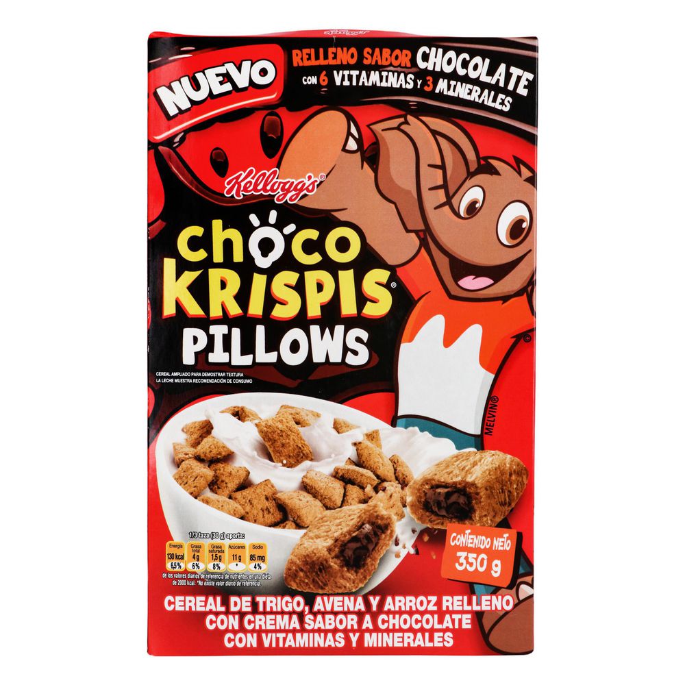 Kelloggs Cereal Choco Krispis Pillows Precio Rappi