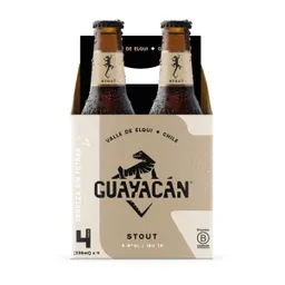 Guayacan Cerveza Stout 4 x 350 cc