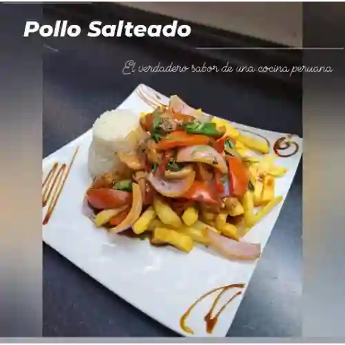 Pollo Salteado