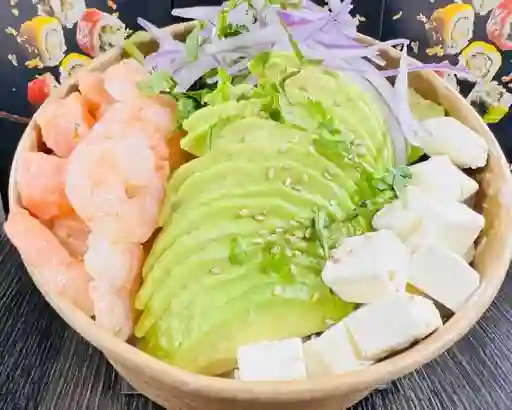 Gohan Ceviche Ebi Sake
