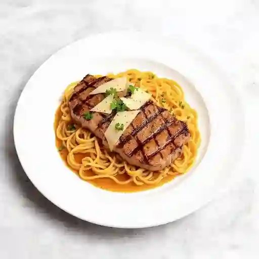 Filete con huancaína