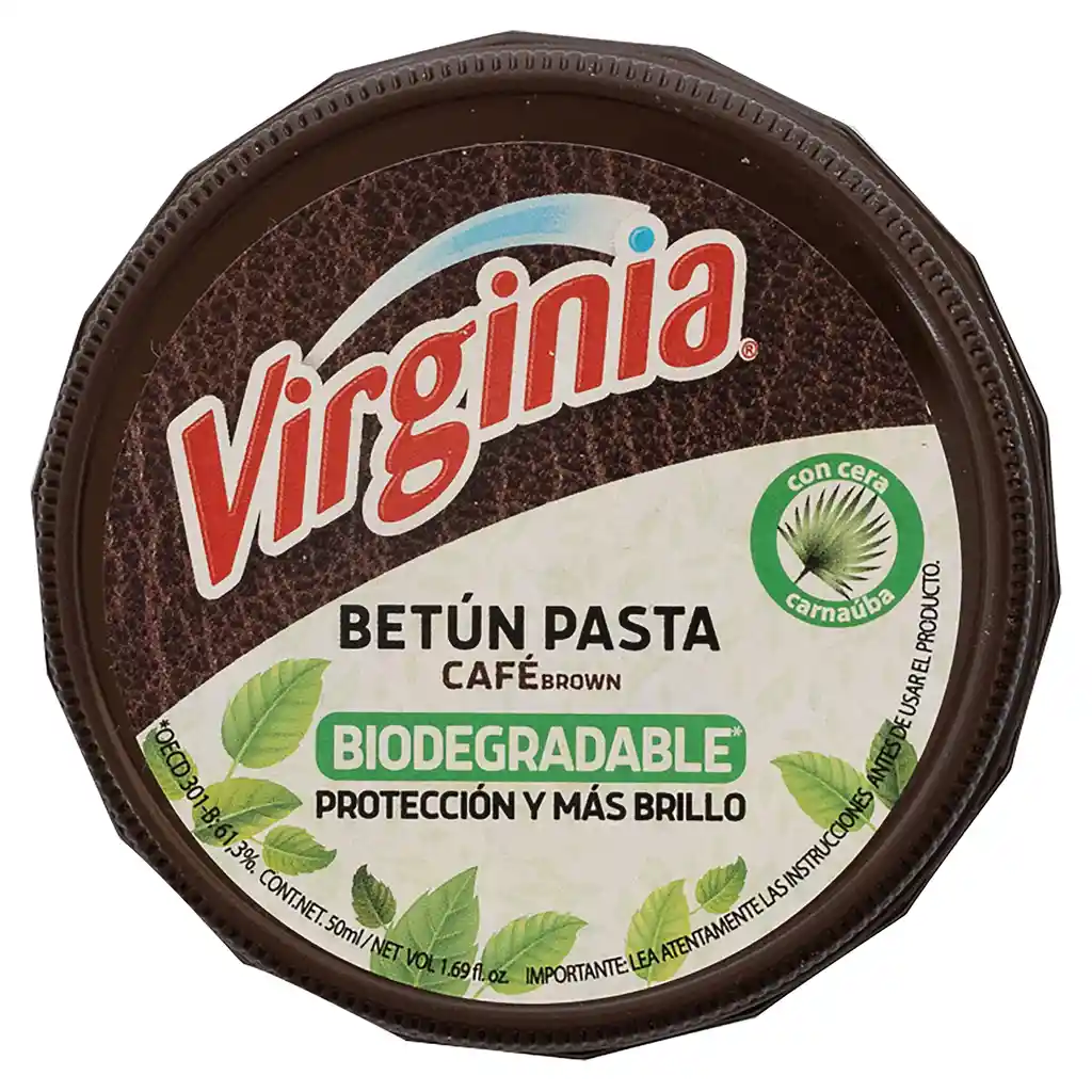 Virginia Betún Pasta Café