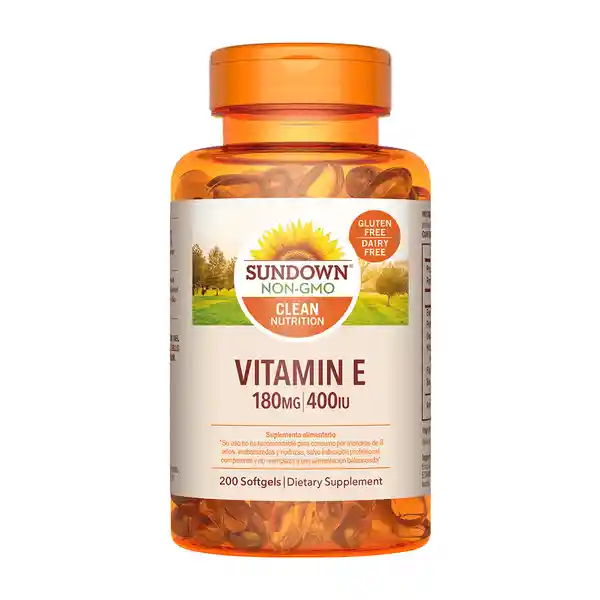Sundown Naturals Suplemento Dietético Vitamina E