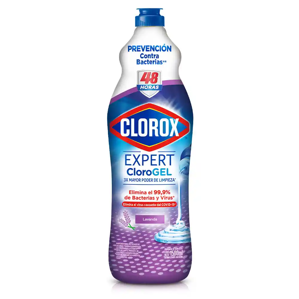 Clorox Limpiador Cloro Gel Aroma a Lavanda