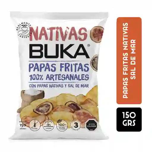 Buka Papa Frita Con Papas Nativa Sal de Mar