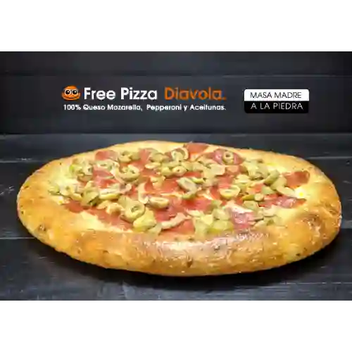 Free Pizza Familiar Diavola