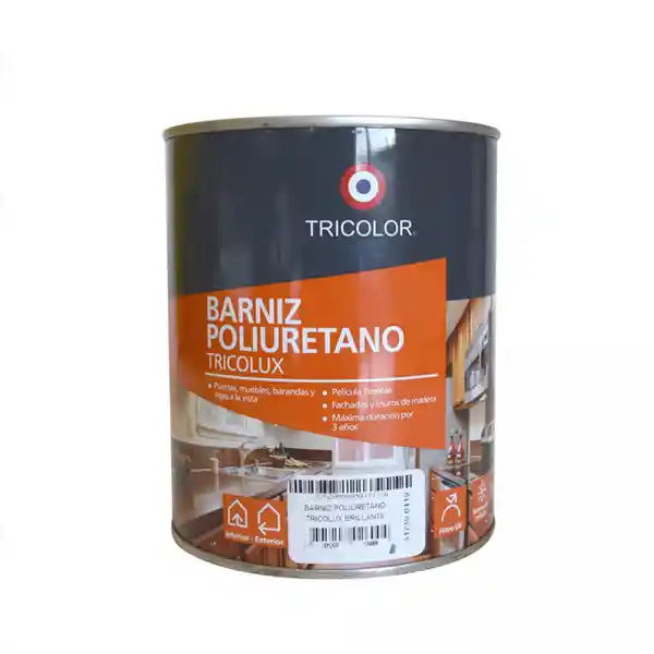 Tricolor Barniz Poliuretano Tricolux 60 Brte 5.2 L